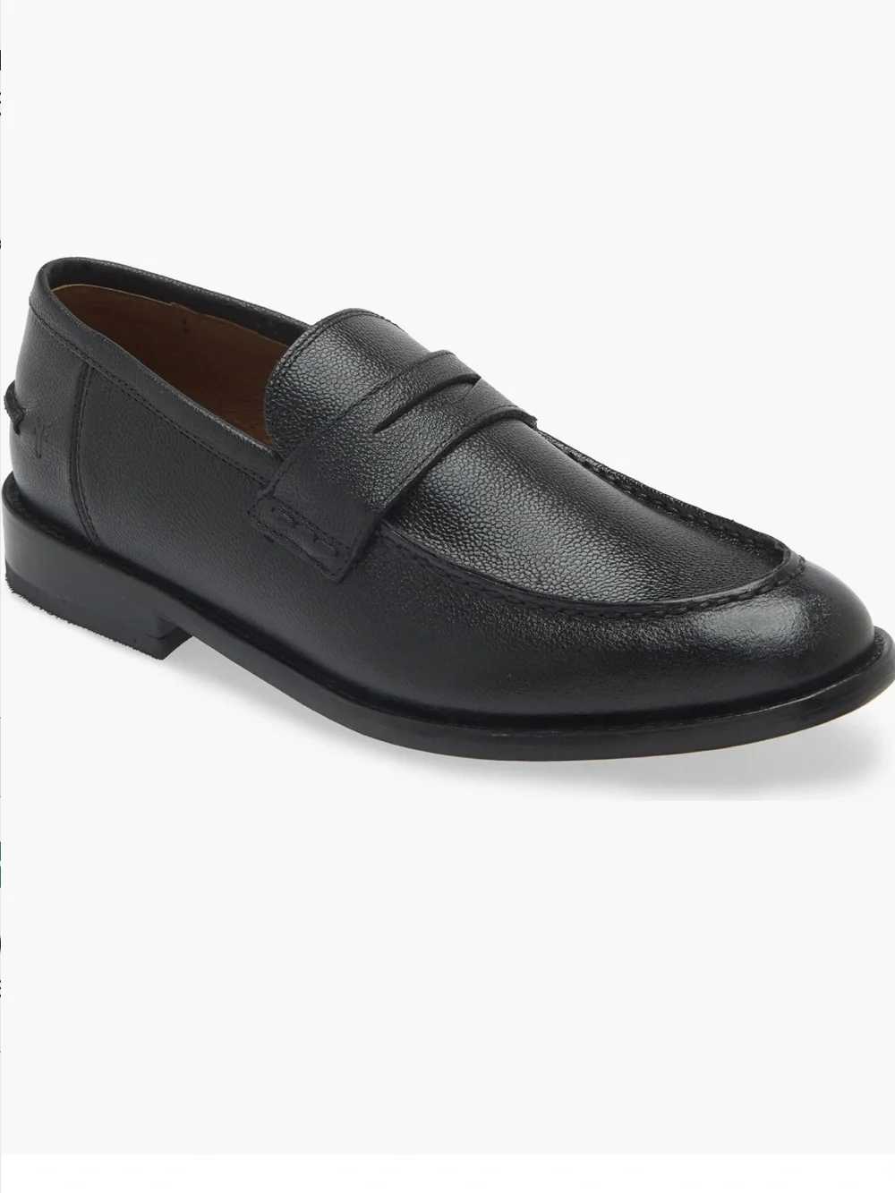 Frye Tyler Penny Loafer (Black, 10M)